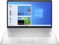 HP Laptop 17 cp0148ng / AMD Ryzen 5-5500U, 17.3", 1920x1080, 16GB, 512GB SSD, Windows 11, srebrna
